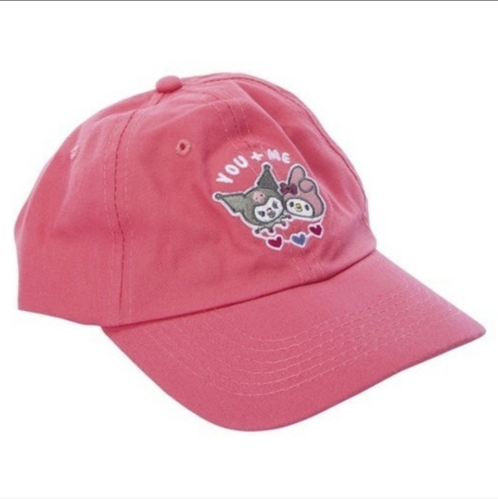 My Melody and Kuromi ‘You & Me’ Embroidered Baseball Hat